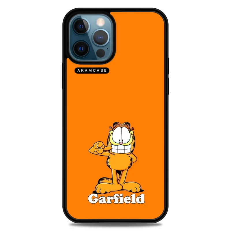 کاور آکام مدل AMC-WA12PROMAX-GARFIELD8مناسب برای گوشی موبایل اپل iPhone 12 Pro Max