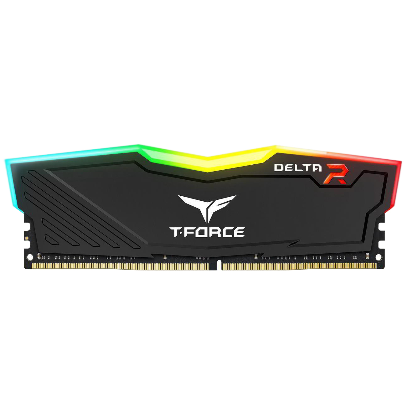 رم دسکتاپ DDR4 تک کاناله 3200 مگاهرتز CL16 تیم گروپ مدل T-Force Delta RGB ظرفیت 8 گیگابایت