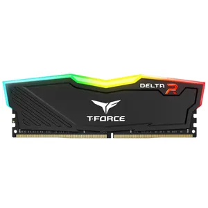رم دسکتاپ DDR4 تک کاناله 3200 مگاهرتز CL16 تیم گروپ مدل T-Force Delta RGB ظرفیت 8 گیگابایت