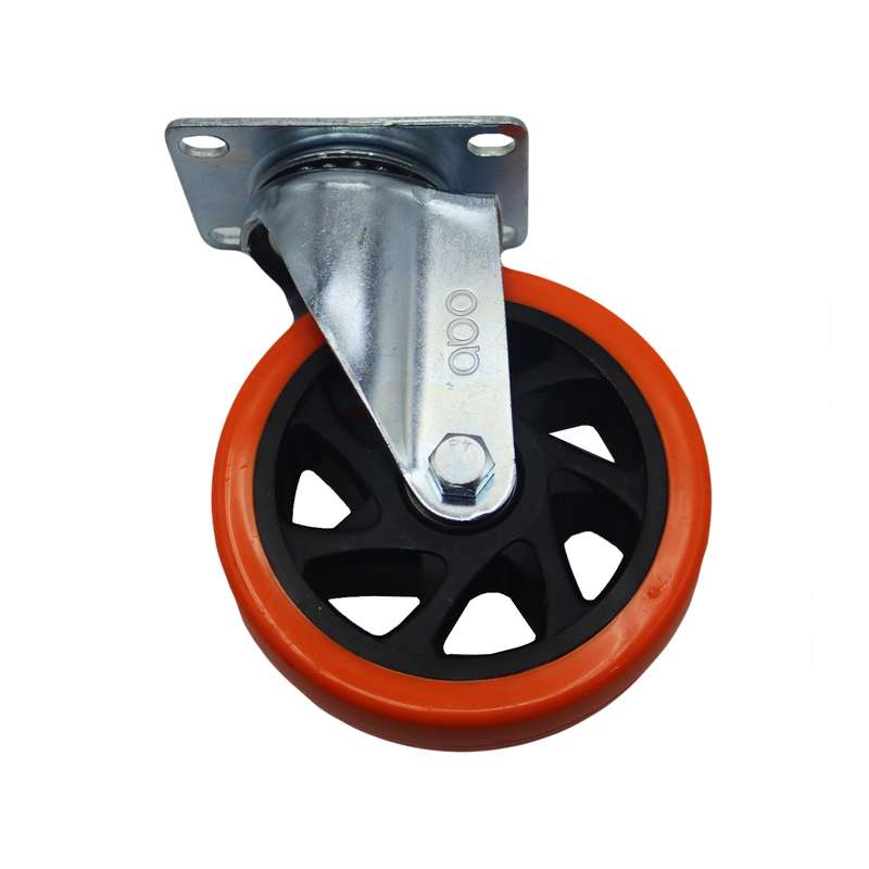 چرخ کفیدار آبو مدل گردان کد YP-125*32MM چرخ کفیدار آبو مدل گردان کد YP-125*32MM