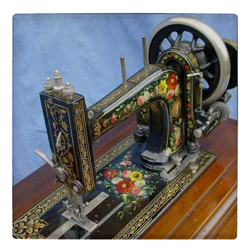  زیر لیوانی  طرح چرخ خیاطی کد    5122103_3893