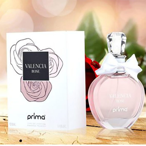 ادوپرفیوم زنانه پریما مدل Valentino Valencia Rose حجم 100 میلیلیتر ادوپرفیوم زنانه پریما مدل Valentino Valencia Rose حجم 100 میلیلیتر