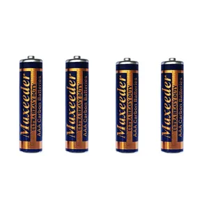 باتری نیم قلمی مکسیدر مدل ULTRA HEAVY DUTY   بسته 4 عددی