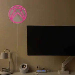 چراغ دیواری نئون دیزاین طرح Xbox-GL_PN