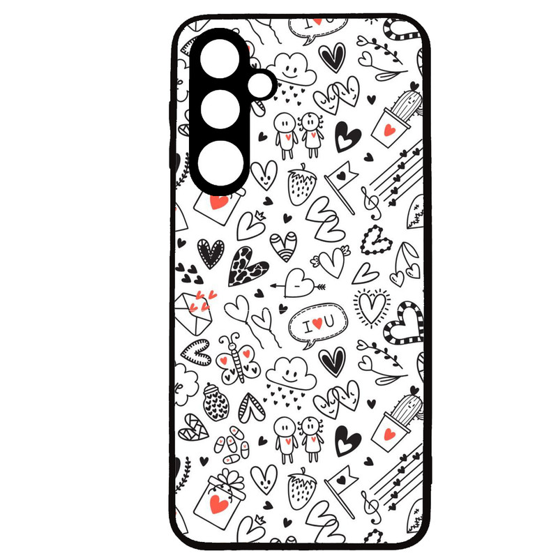 کاور قاب گارد گوشی طرح دخترانه کد 62 - TPU مناسب برای گوشی موبایل  سامسونگ Galaxy A36