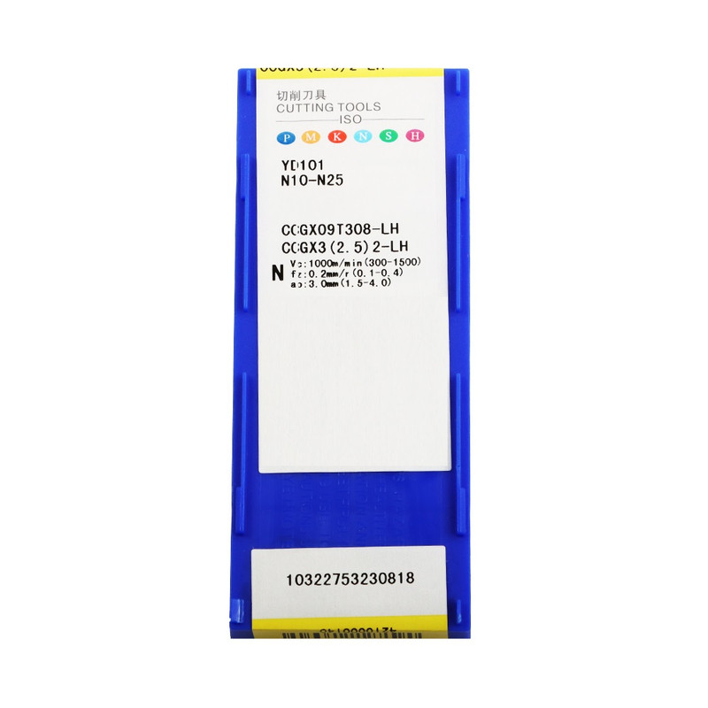 اینسرت زد سی سی مدل CCGX09T308-LHکد YB101بسته  10 عددی