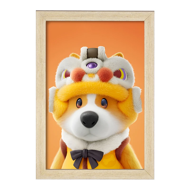 تابلو خندالو مدل سگ کد F10050