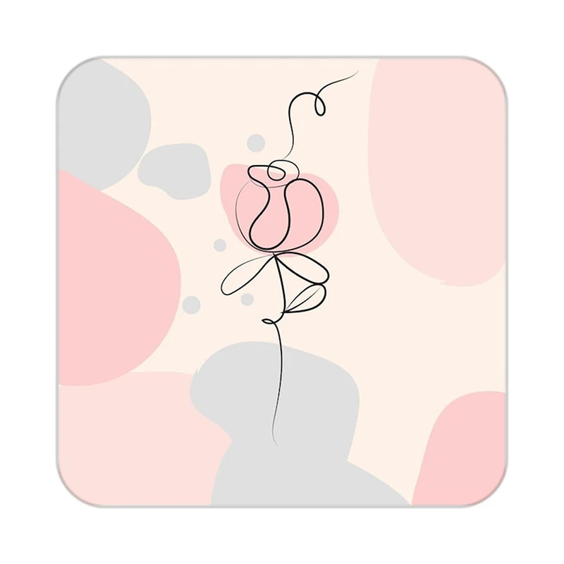 زیر لیوانی کاکتی طرح عاشقانه مدل mp40870