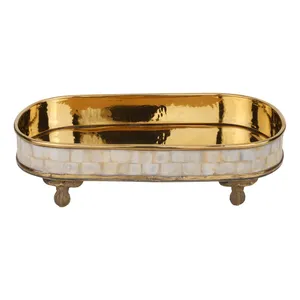 شیرینی خوری برنجی مدل BR-1042