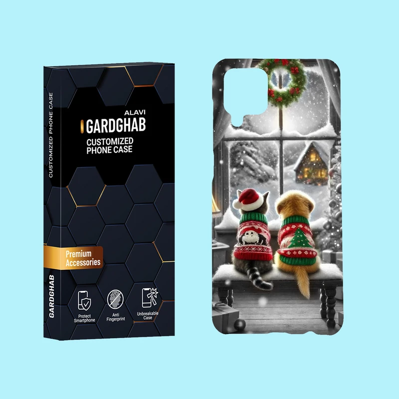 کاور گارد قاب علوی مدل هنری مناسب برای گوشی موبایل سامسونگ Galaxy A12