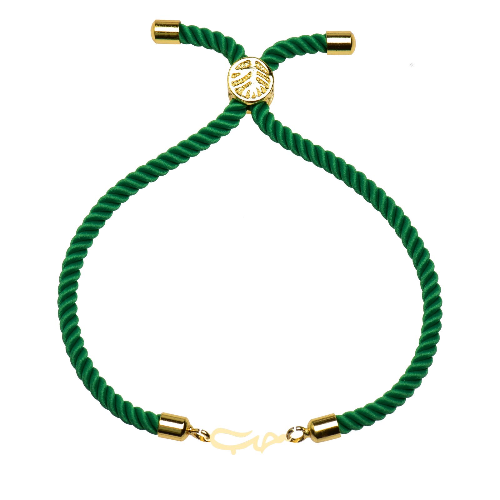 دستبند طلا 18 عیار زنانه کرابو طرح حب مدل Kr102220 -  - 2