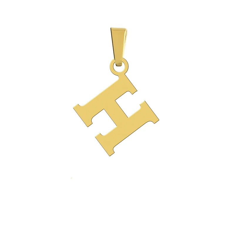 آویز گردنبند هایکا مدل حرف H کد a.h 134