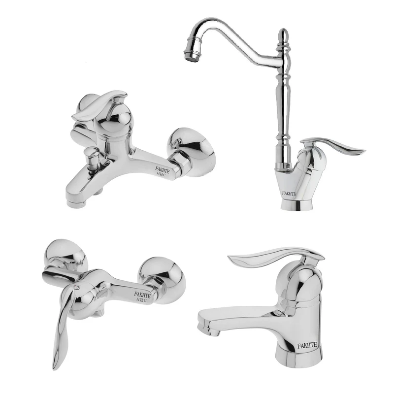 ست شیرآلات فاخته مدل قهرمان سازه SAM مجموعه 4 عددی