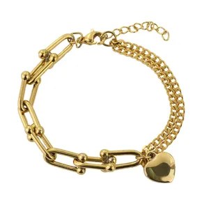 دستبند زنانه مدل قلب کد AAD-181