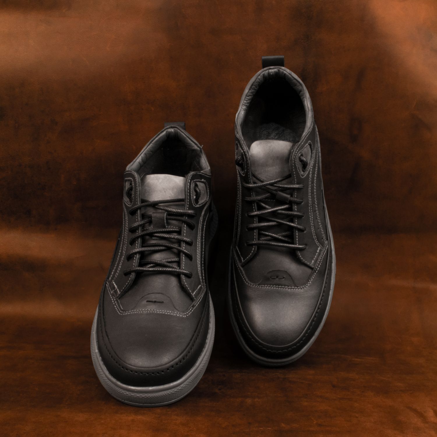 کفش روزمره مردانه چرم عطارد مدل چرم طبیعی SH07 -  - 17