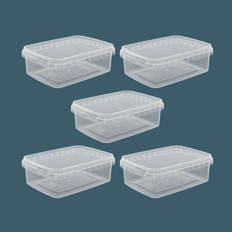 ظرف نگهدارنده مدل microwave 400cc بسته 5 عددی ظرف نگهدارنده مدل microwave 400cc بسته 5 عددی