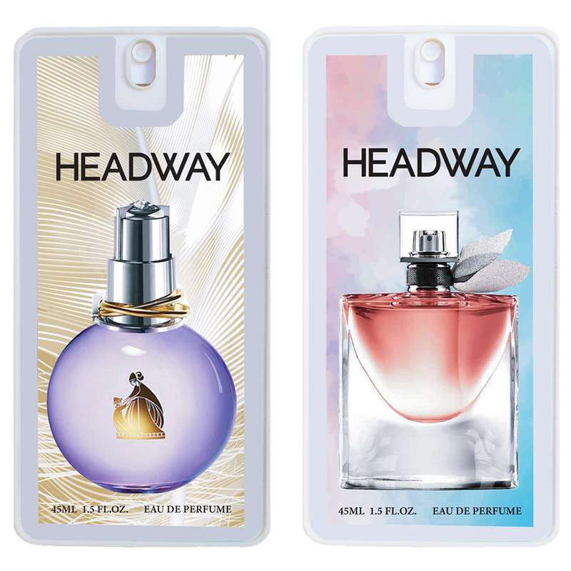 عطر جیبی زنانه هدوی مدل اکلت و لانکوم لاویه بل حجم 45 میلی لیتر مجموعه 2 عددی