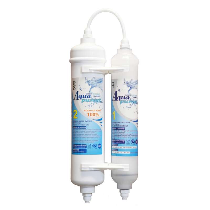 فیلتر یخچال ساید بای ساید آکوا پیورست مدل GAC-PP 2500G مجموعه 2 عددی