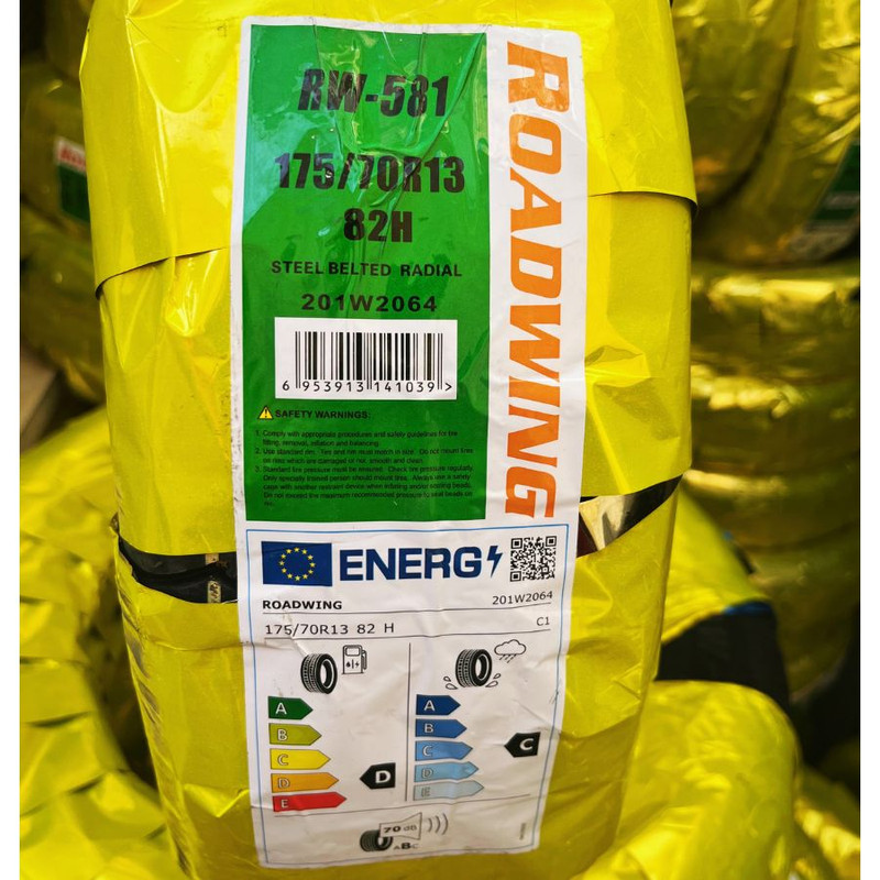 لاستیک خودرو رودوینگ مدل RW-581 سایز 175/70R13 - دو حلقه