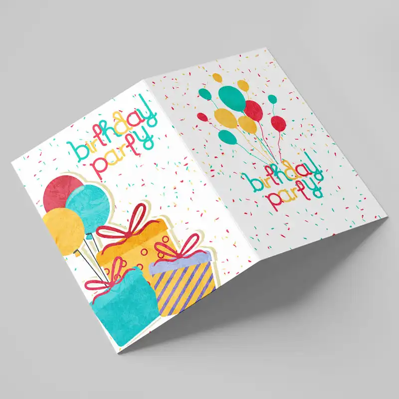 کارت دعوت مدل تولد کد TAV-DA-08 بسته 10 عددی