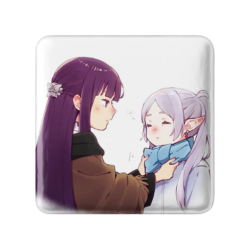 مگنت خندالو طرح فریرن و فرن انیمه فریرن مدل مربعی کد 33865