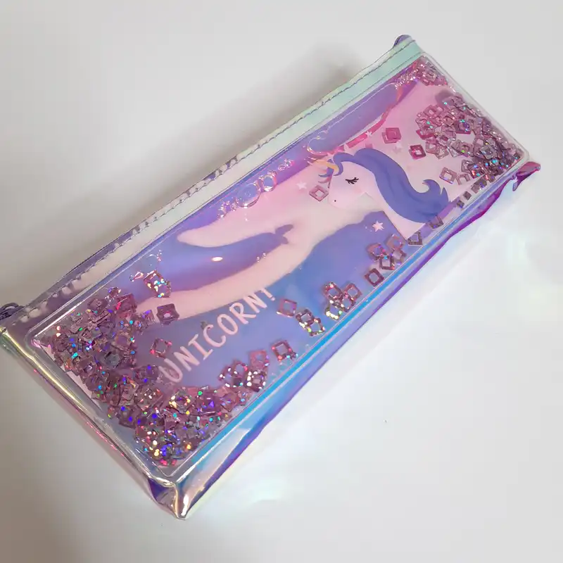 جامدادی طرح یونیکورن مدل آکواریوم کد Unicorn -PP