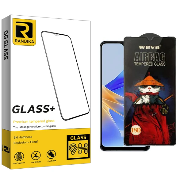 محافظ صفحه نمایش راندیکا مدل RK Airbag مناسب برای گوشی موبایل اوپو A17