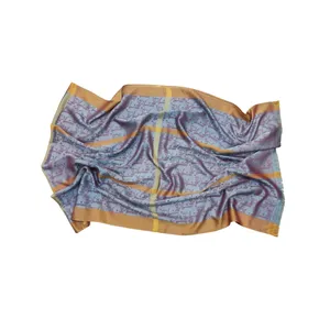 شال زنانه مدل ساتن ابریشم 