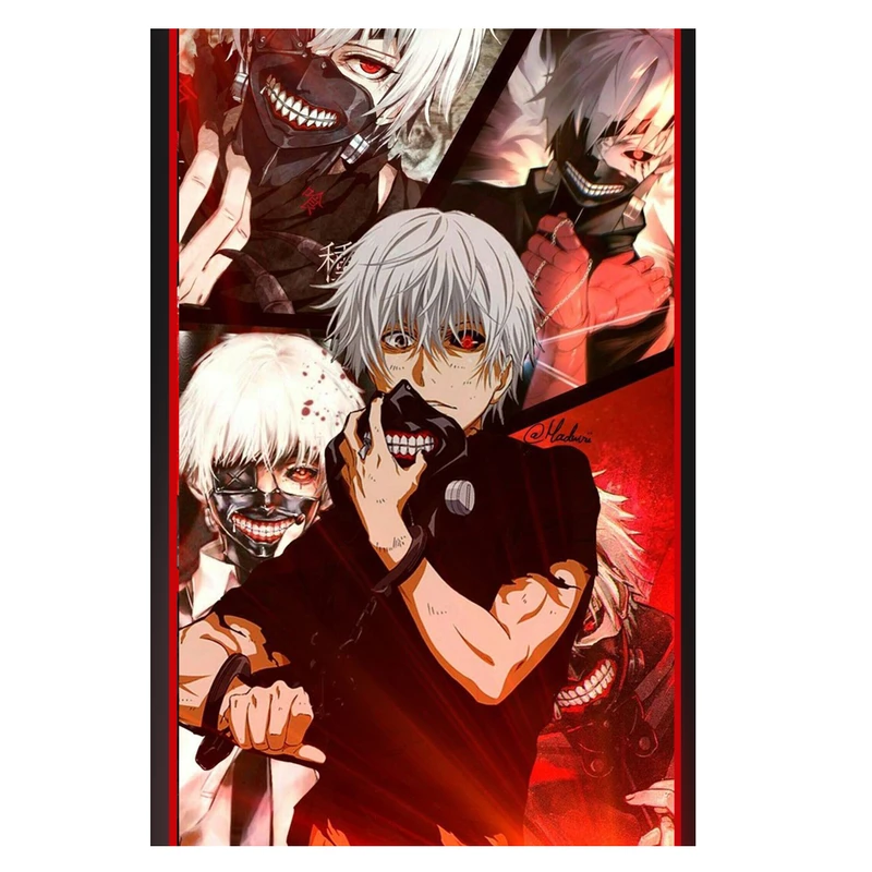 پوستر مدل کانکی Kaneki طرح انیمه توکیو غول Tokyo ghoul کد 415