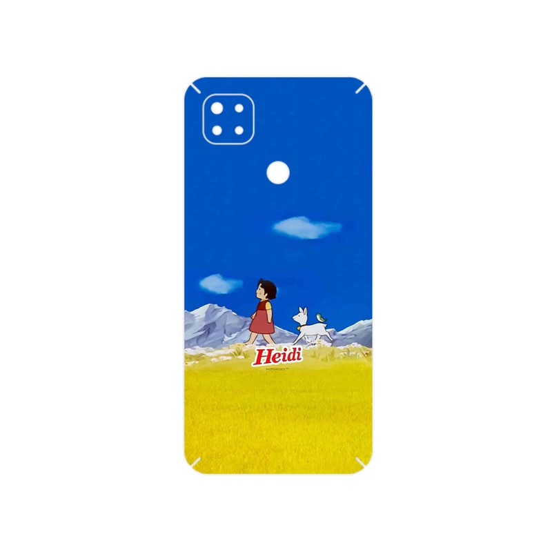برچسب پوششی ماهوت مدل Heidi Girl of the Alps مناسب برای گوشی موبایل شیائومی Redmi 9 Activ