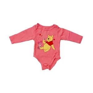 بادی آستین بلند نوزادی دیزنی طرح خرس کد 0277