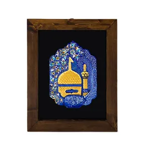 تابلو میناکاری مسی رستا طرح 6-16-102