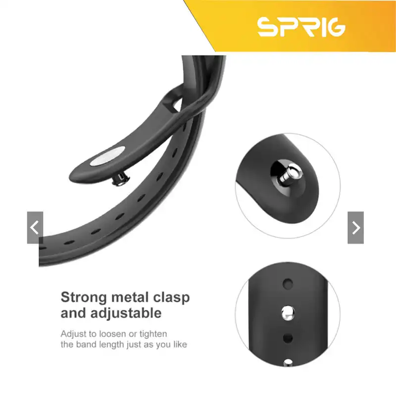 بند اسپریگ مدل SIC مناسب برای ساعت هوشمند سامسونگ Galaxy Watch Active 1 / Active 2 40mm / Active 2 44mm / Watch 3 size 41mm / Galaxy Watch 4 40mm / watch 4 42mm / watch 4 44mm / watch 4 46mm
