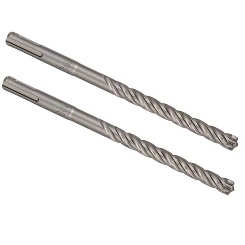مته الماسه چهار شیار بوش مدل SDS PLUSE 7X Pro L165 سایز 10 میلی متر مجموعه 2 عددی