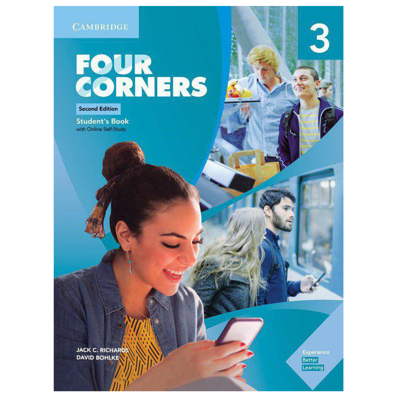 کتاب Four Corners 2nd 3 اثر Jack C. Richards and David Bohlke انتشارات هدف نوین