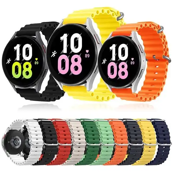 بند مدل ocean مناسب برای ساعت هوشمند سامسونگ Galaxy Watch 5 44mm
