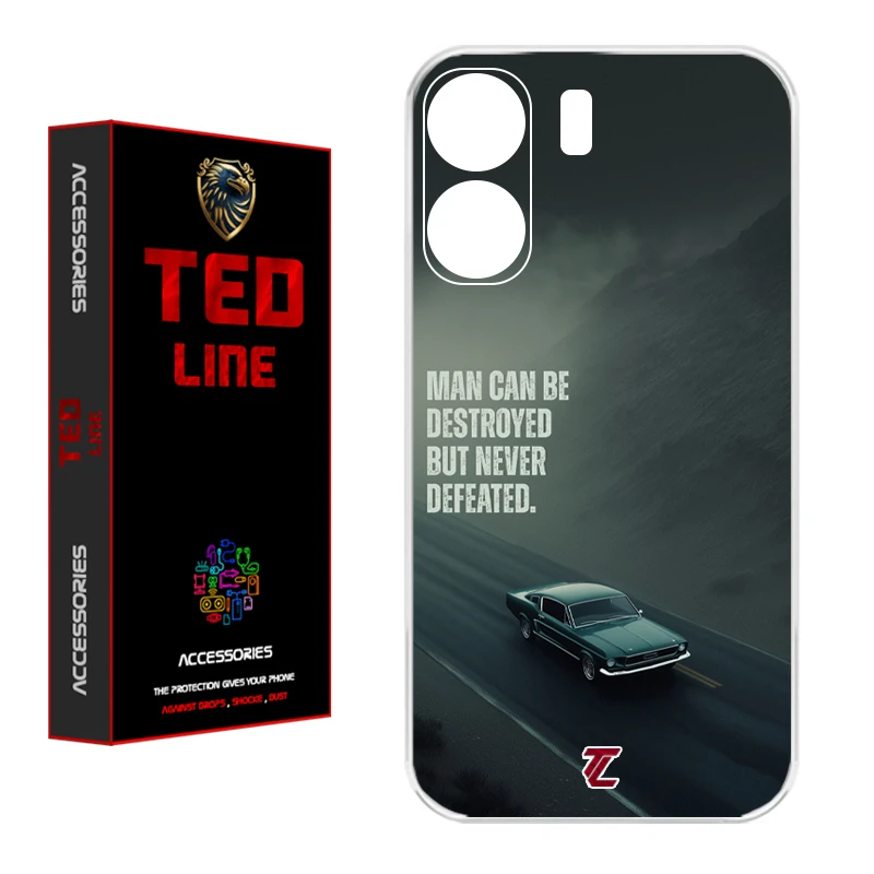 کاور تد لاین طرح ماشین کد 1131 مناسب برای گوشی موبایل شیائومی Redmi 13C / Poco C65