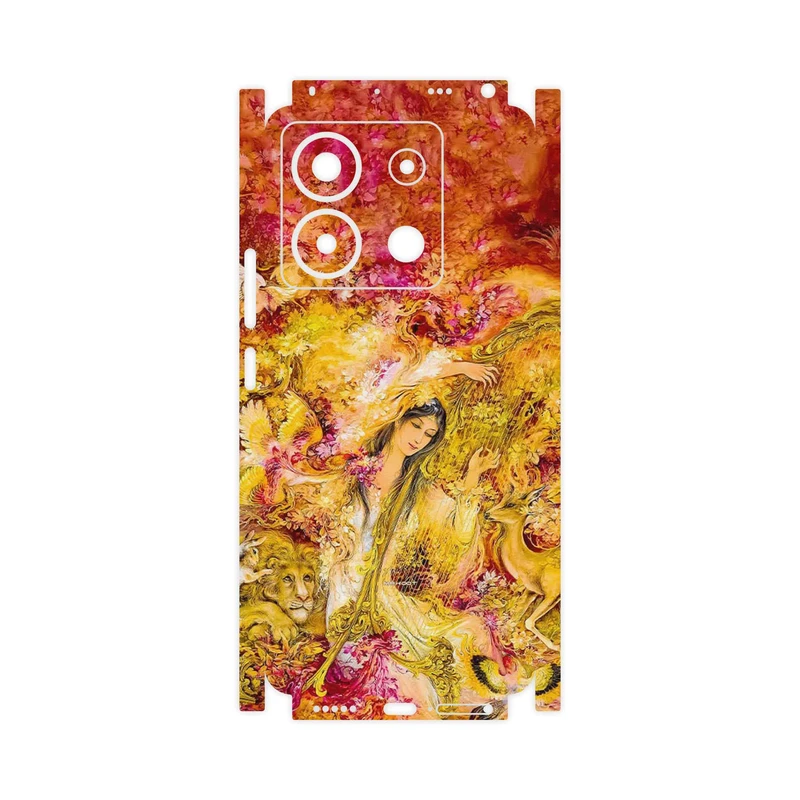 برچسب پوششی ماهوت مدل Persian miniature 1-FullSkin مناسب برای گوشی موبایل شیائومی Redmi Note 13 Pro 5G