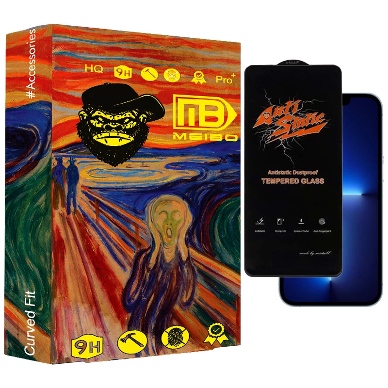 محافظ صفحه نمایش میبو مدل Antistatic Axion 007 مناسب برای گوشی موبایل اپل iPhone 13 Pro Max