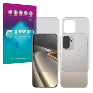 Glass Pro Matte screen protector borderless model suitable for OnePlus Ace 6 Ultra mobile phone along with the back protector