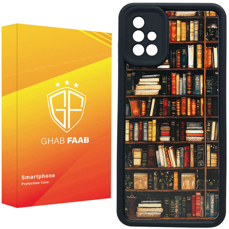 کاور قاب فاب مدل کتابخانه ای مناسب برای گوشی موبایل سامسونگ Galaxy A51 