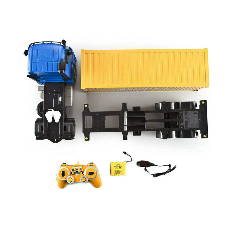 ماشین بازی کنترلی دبل ای مدل Container Truck کد 6556 ماشین بازی کنترلی دبل ای مدل Container Truck کد 6556