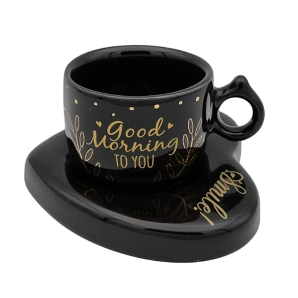 فنجان و نعلبکی مدل قلبی کد 14124xGoodmorning