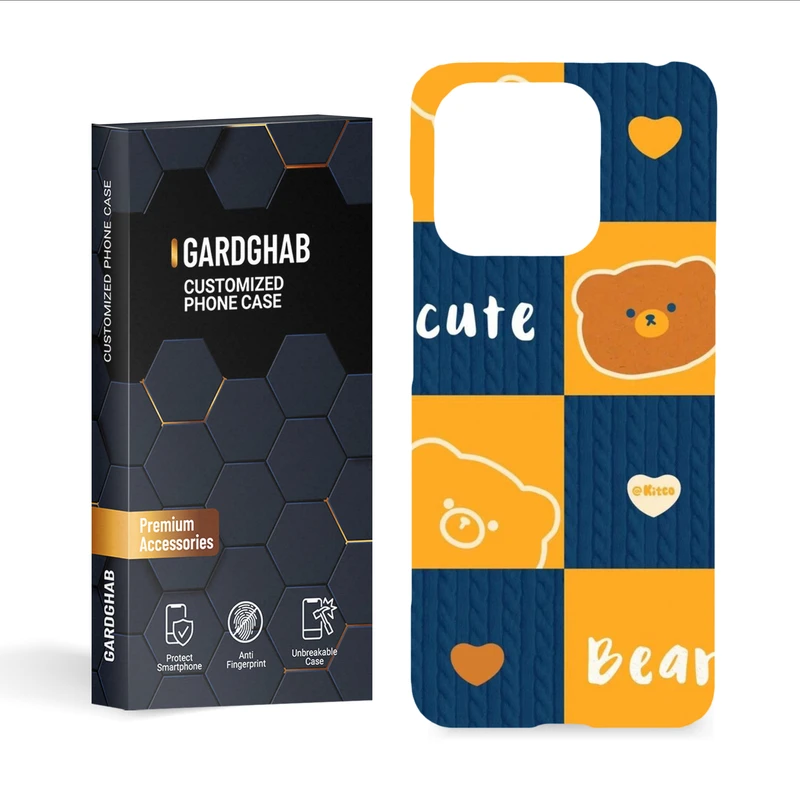 کاور گارد قاب مدل دخترانه مناسب برای گوشی موبایل شیائومی Redmi 12C