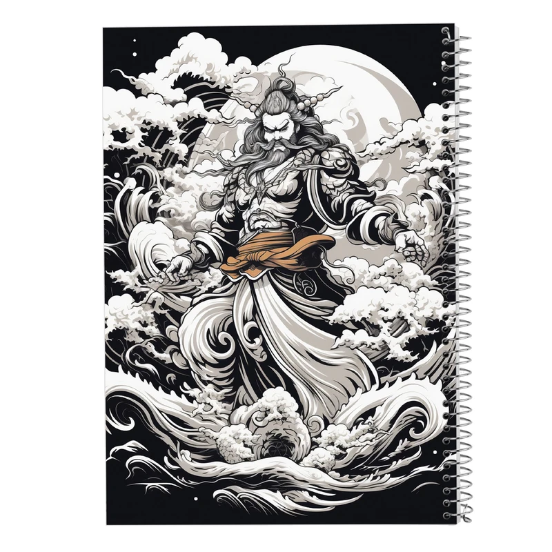 دفتر ژورنال نویسی 50 برگ مدوپد مدل نقطه ای طرح Vindland Saga کد DF3256