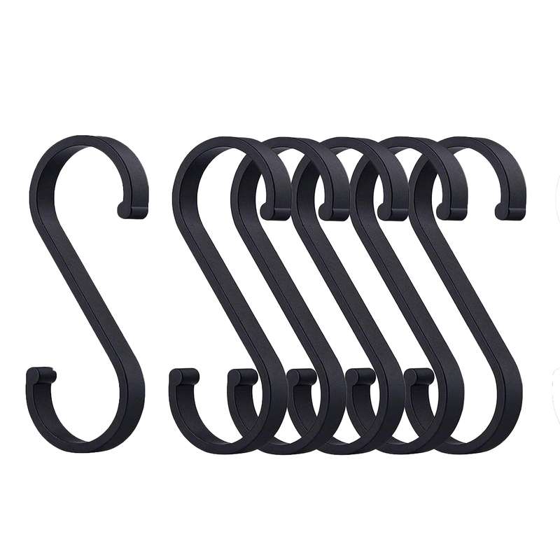 قلاب آویز لیوان مدل S بسته 6 عددی