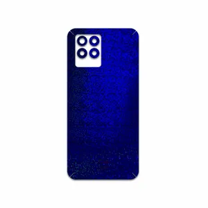 MAHOOT Blue-Holographic Cover Sticker for Realme 8 Pro