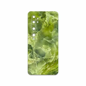 MAHOOT Green Crystal Marble Cover Sticker for Xiaomi Mi Note 10 Pro