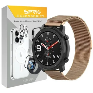 Sprig Milanese steel strap suitable For Amazfit GTR Mini