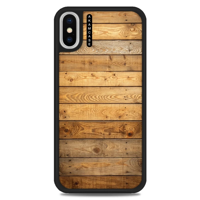 کاور آکام مدل AMC-WAX-WOOD-22 مناسب برای گوشی موبایل اپل iPhone X/Xs
